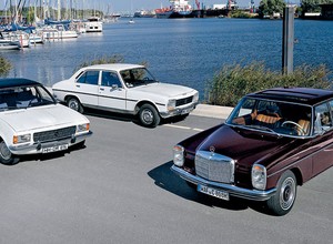 Peugeot 504D kontra Mercedes 220D i Opel Rekord 2100 - porównanie klasycznych limuzyn z dieslem