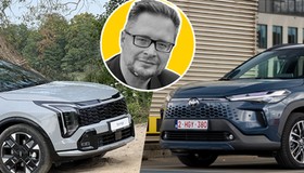 Kia Sportage (po lewej) i Toyota Corolla Cross