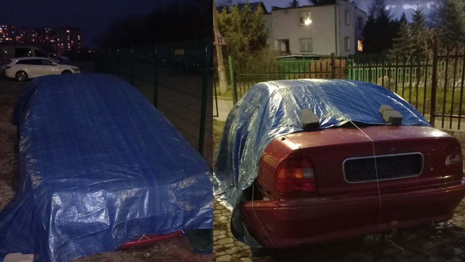 Wrak zmienił miejsce postoju