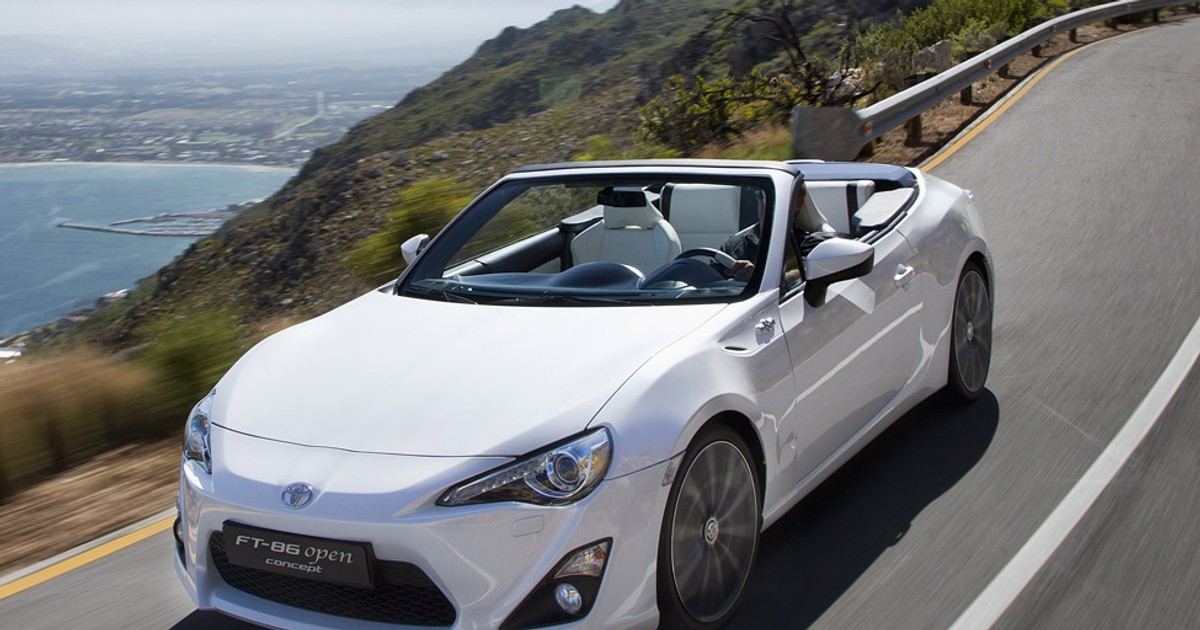 Toyota FT-86 Open: kabriolet dla przyjemności