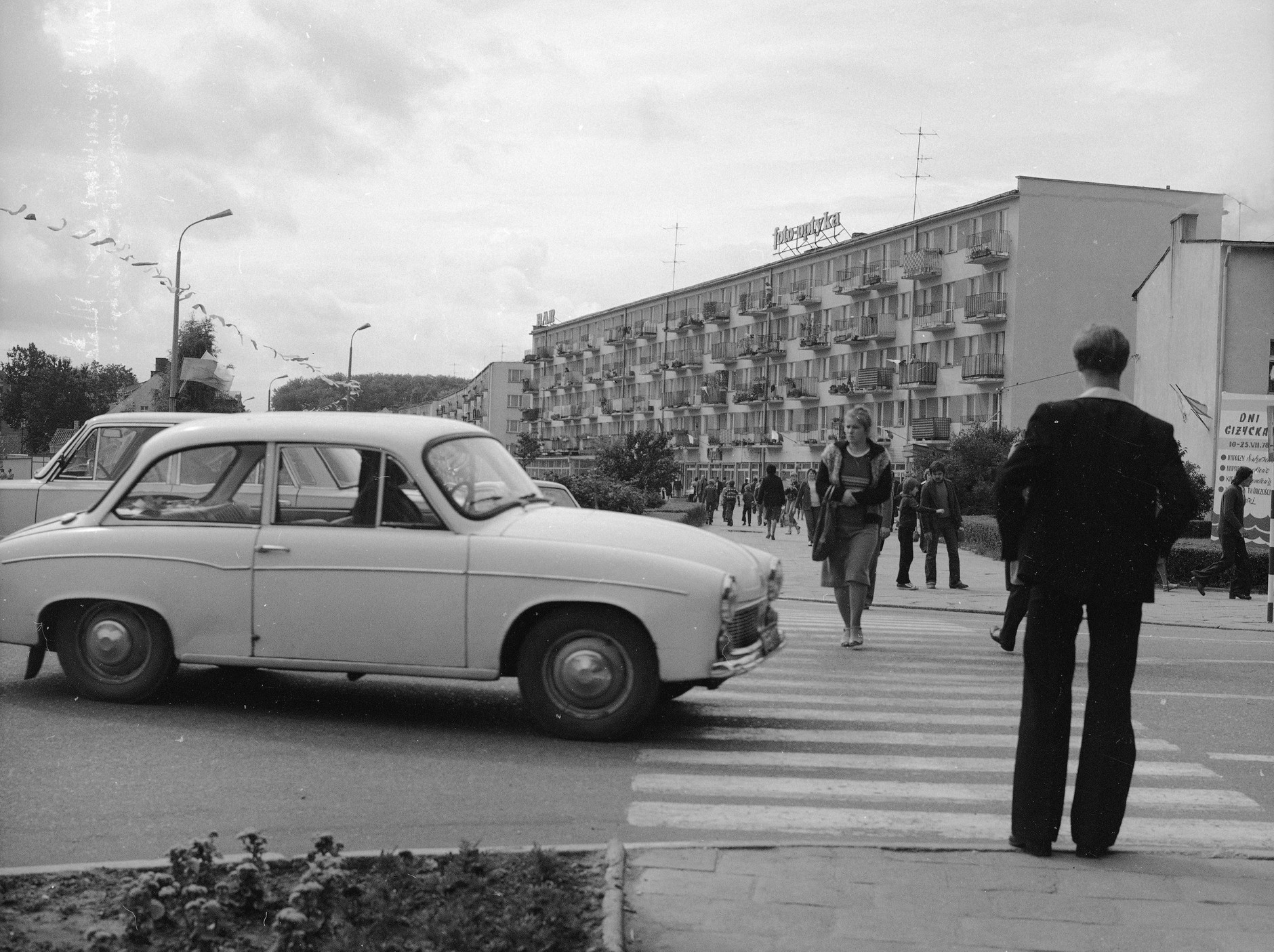 Syrena 105 (Giżycko, lipiec 1978 r.)