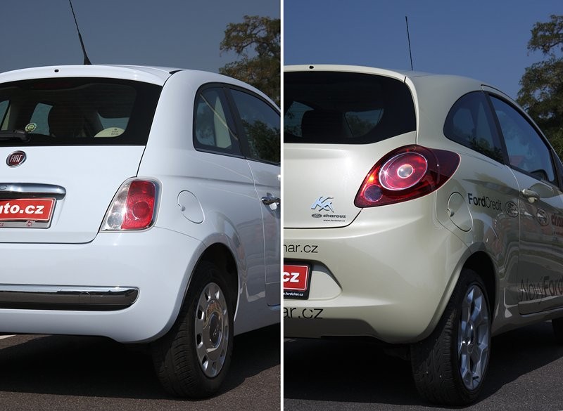 Test: Fiat 500 1,2 (51 kW) vs. Ford Ka 1,2 (51 kW) – Malá piva