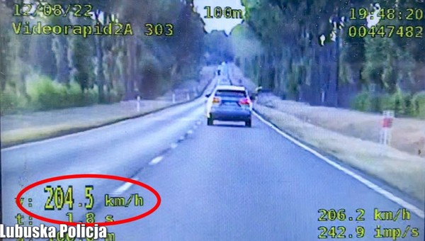 zdjęcie z radiowozu