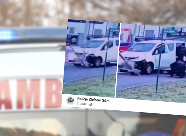 Wszystko zarejestrowały kamery. Policjanci natychmiast ruszyli na miejsce