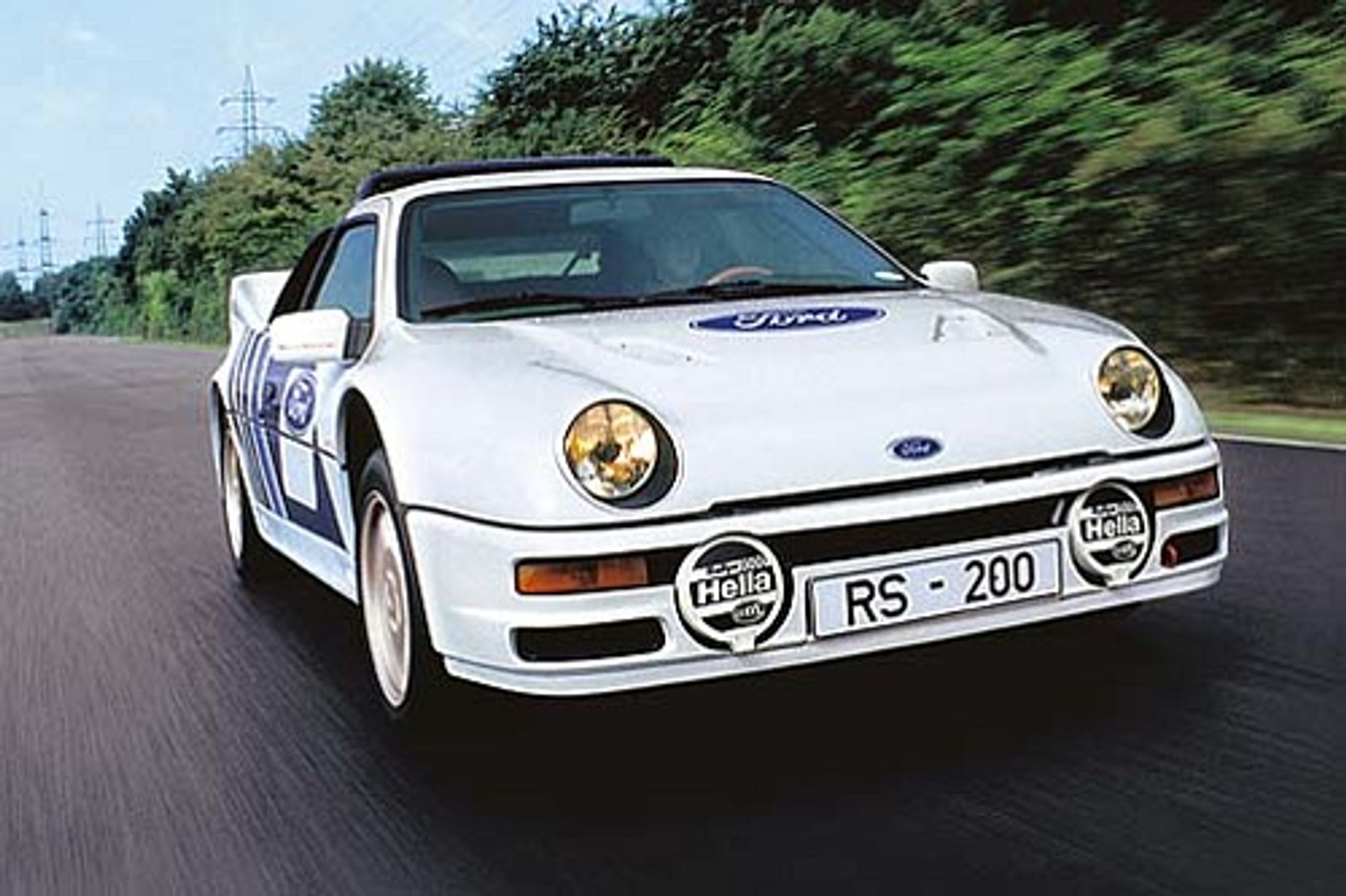Ford RS 200 - Spóźniony konkurent