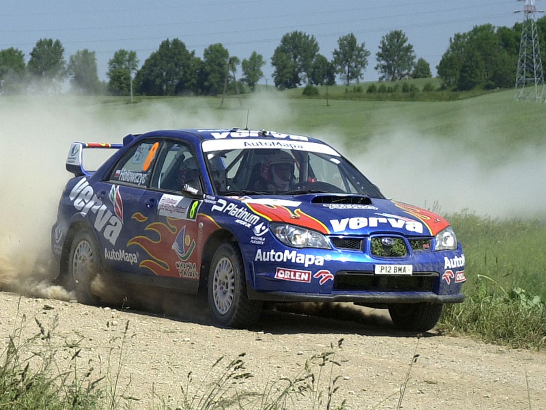 Rajd Polski 2007: wypadek Dudy, kurz i emocje (fotogaleria)