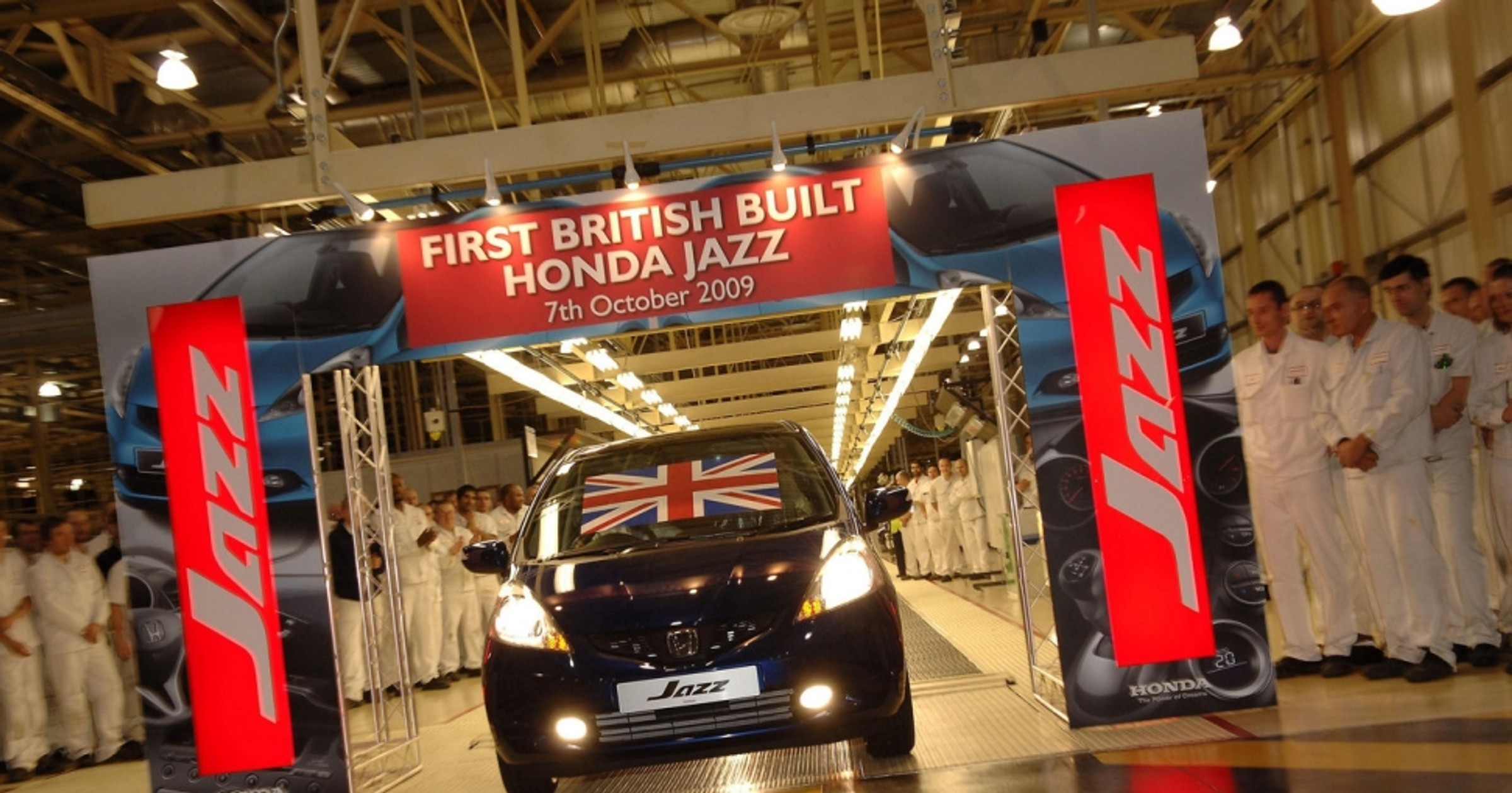 Honda Jazz - Koniec importu z Japonii, rusza produkcja w Swindon