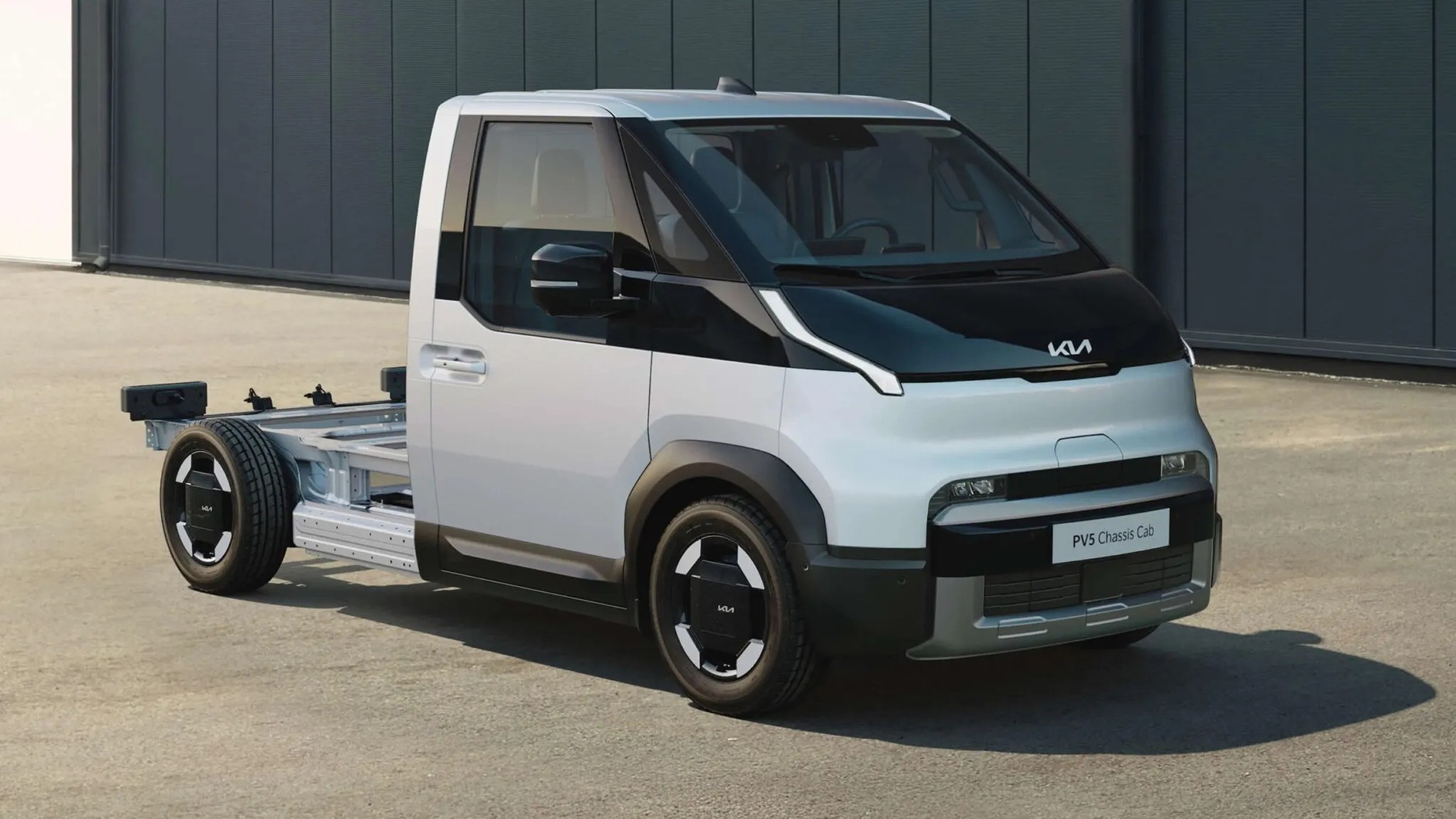Kia PV5 w wersji do zabudowy (podwozie)