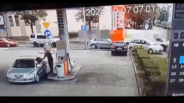 Pogrążyło go nagranie ze stacji paliw