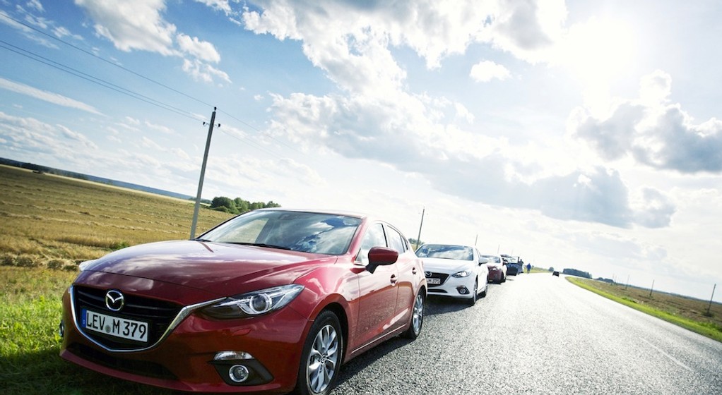 Nowa Mazda 3 na Syberii