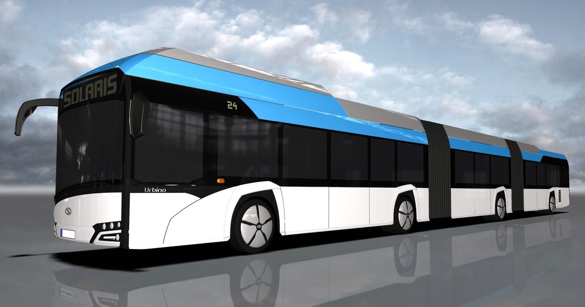 Solaris Urbino 24 Electric - wizualizacja