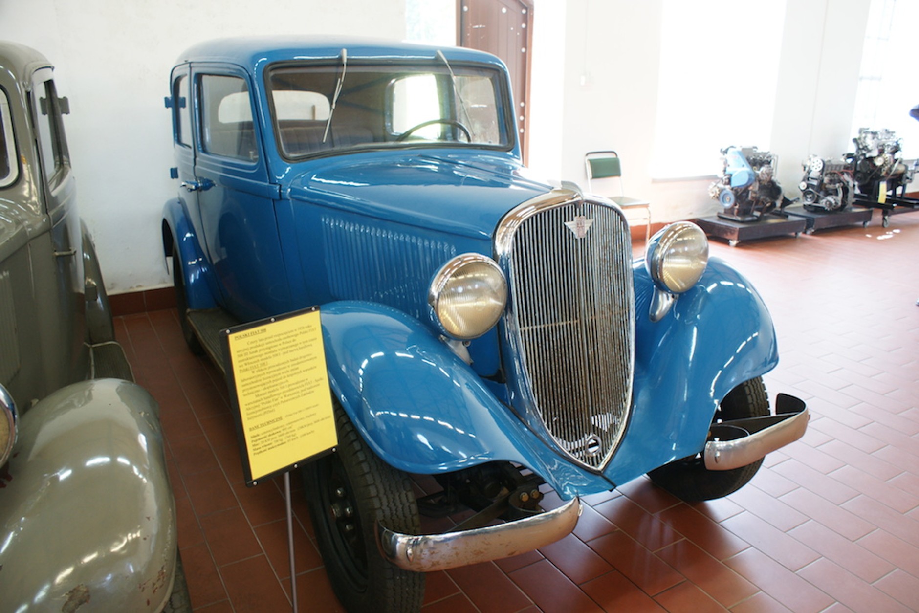 Oldtimery w starej hucie