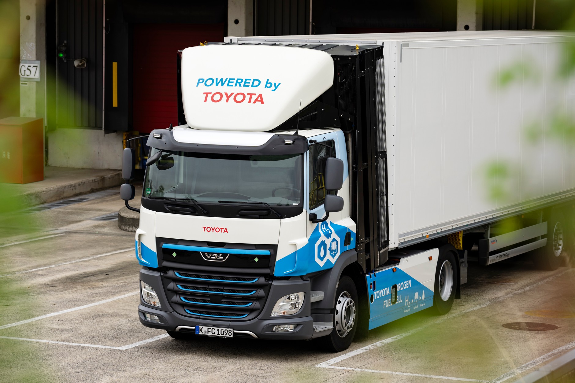Wodorowa ciężarówka Toyoty i VDL marki DAF