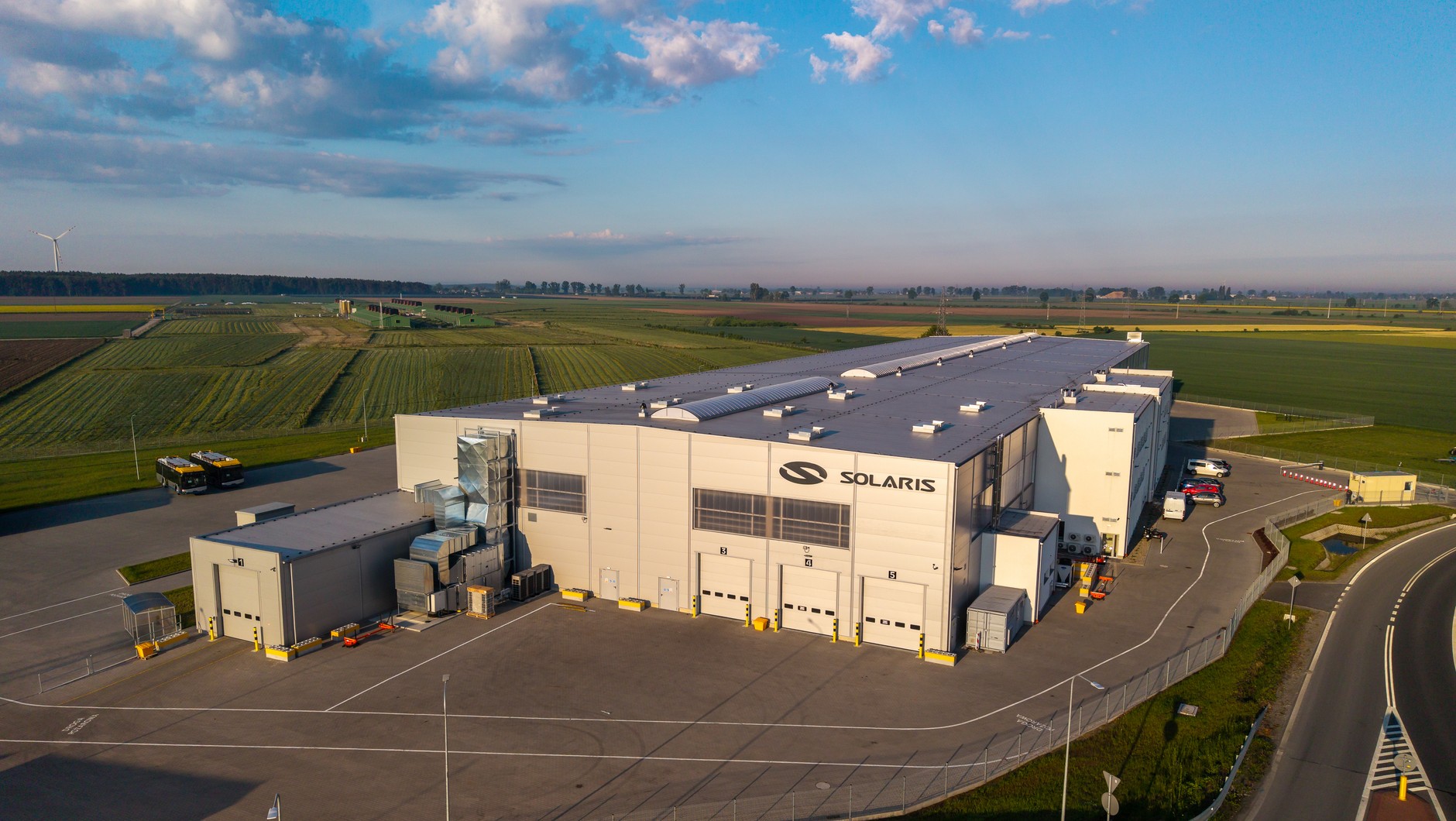 Nowa fabryka Solarisa w Środzie Wielkopolskiej