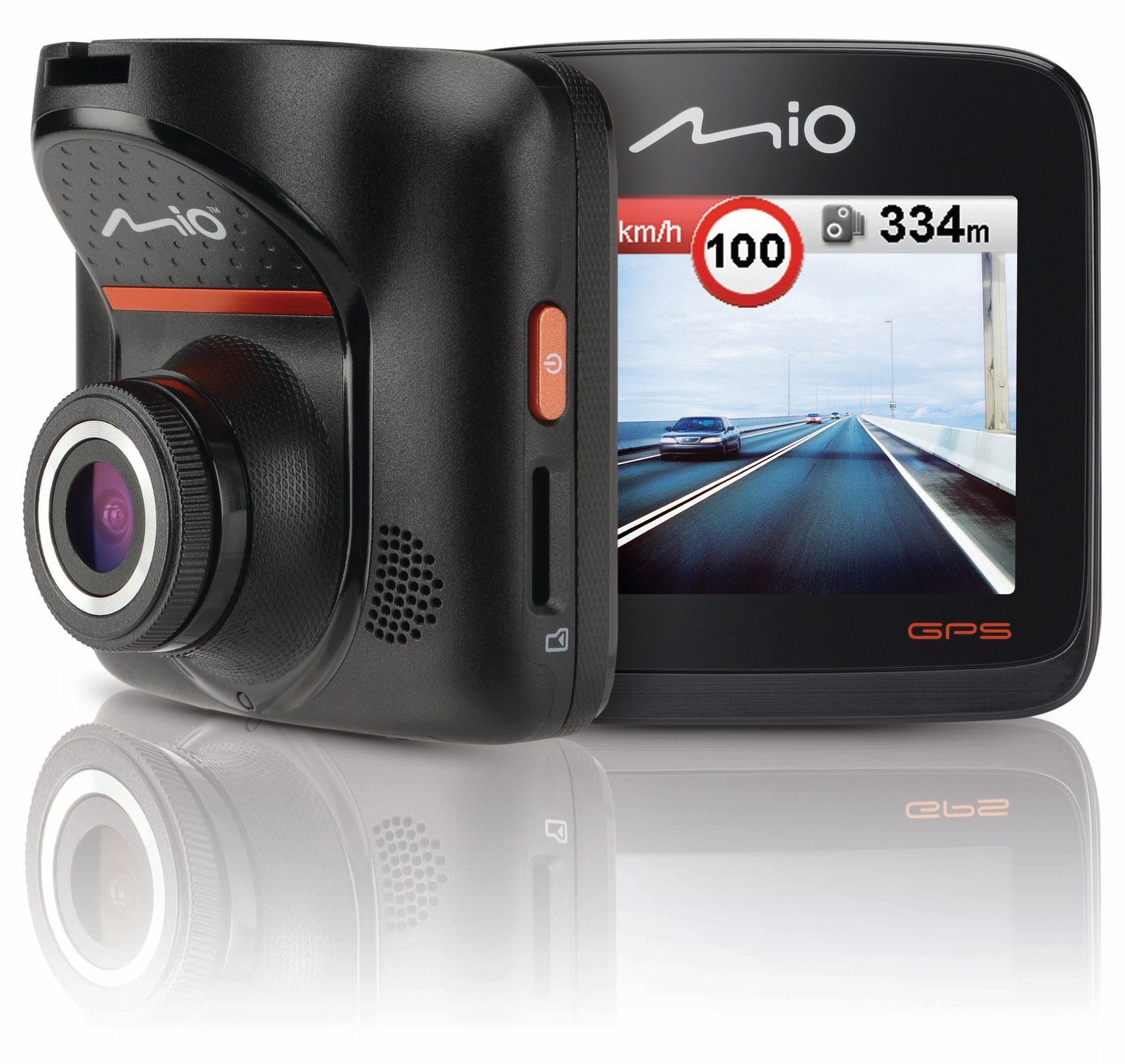 MIO MiVue-568 z ostrzeganiem przed fotoradarami