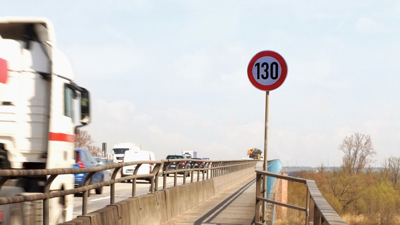 Ograniczenie prędkości na niemieckiej autostradzie
