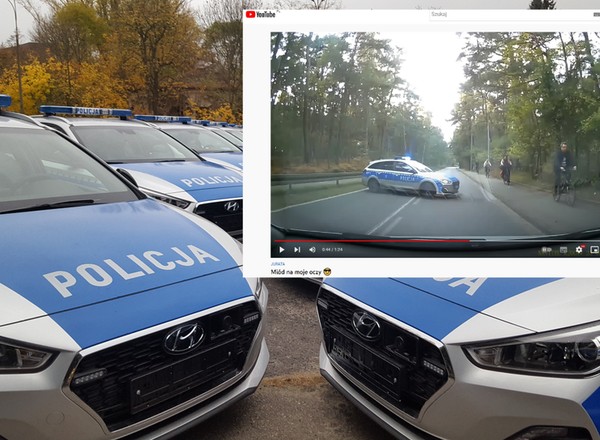 Gdy policjanci to zobaczyli, zawrócili i ruszyli za kierowcą