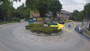 Gdyby miał prawo jazdy, dostałby 197 punktów karnych [WIDEO]
