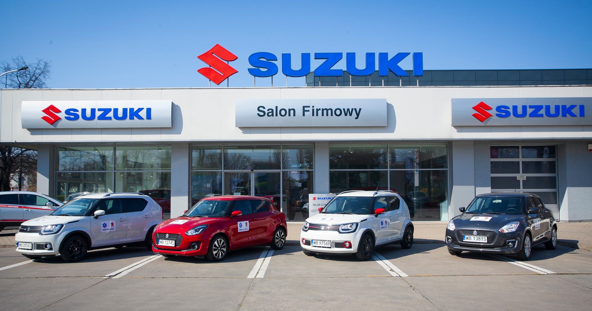 Suzuki przekazało Szpitalowi Ignisy i Swifty