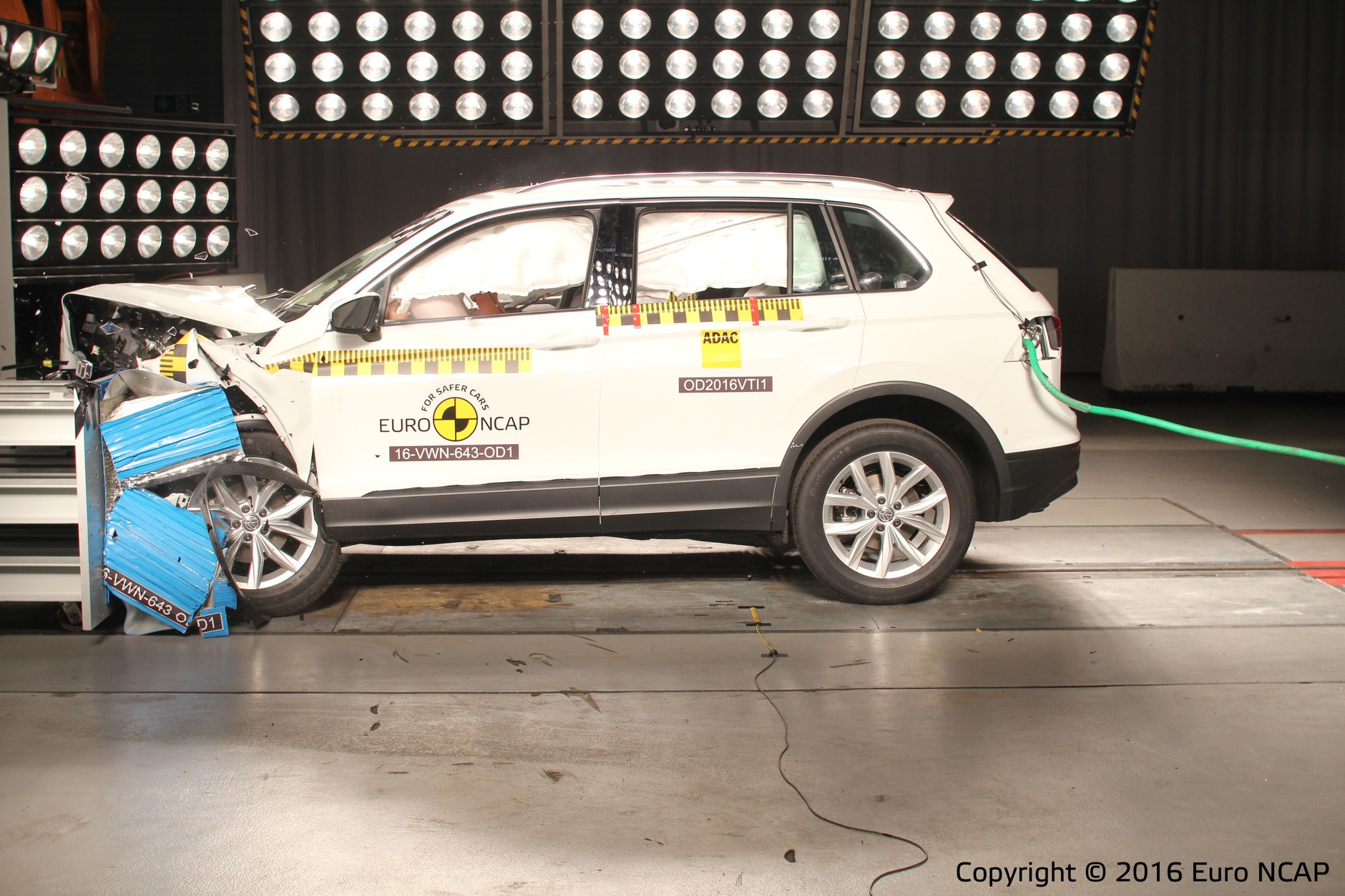 Volkswagen Tiguan - test zderzeniowy EuroNCAP