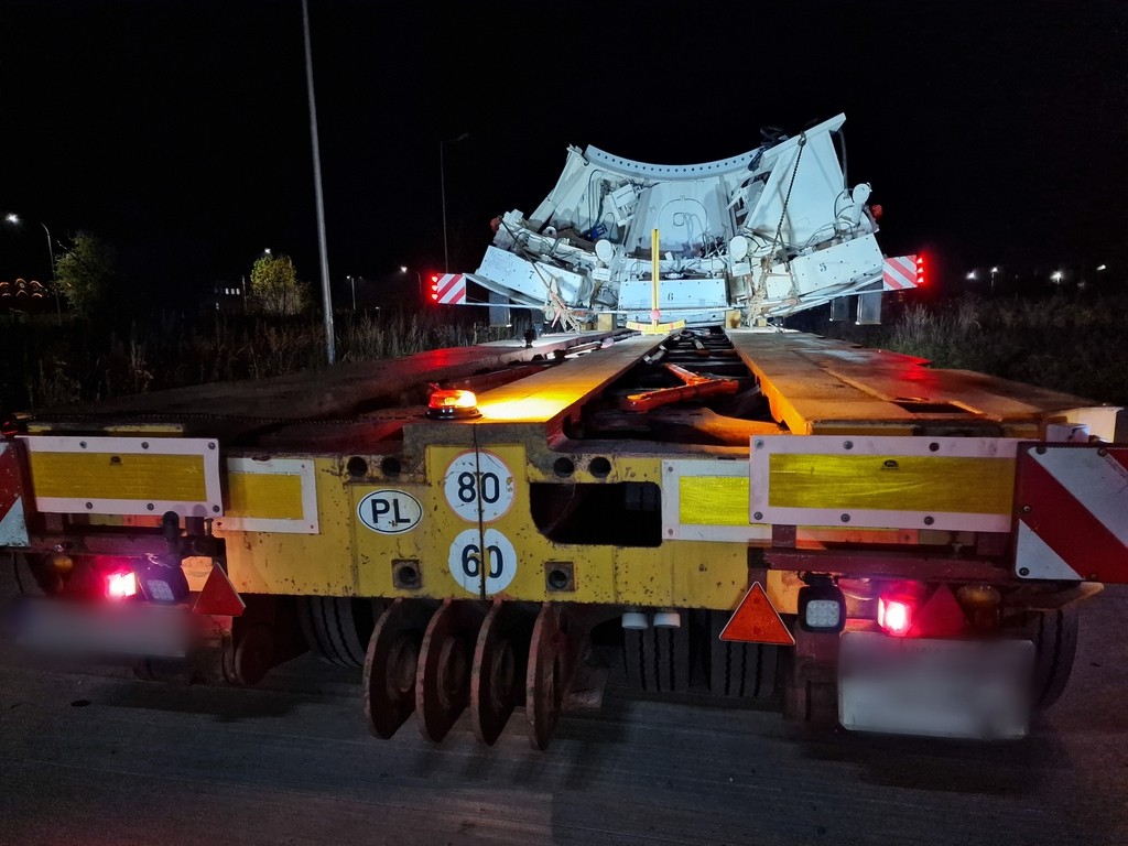 Transport maszyny TBM