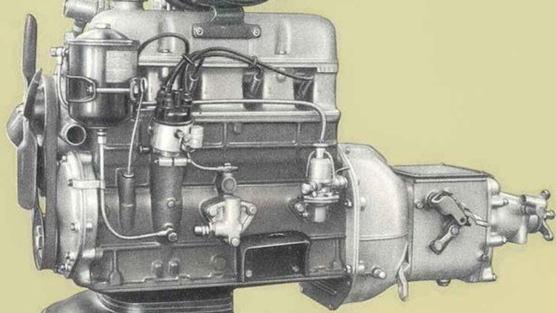 Silnik Fiat 1400