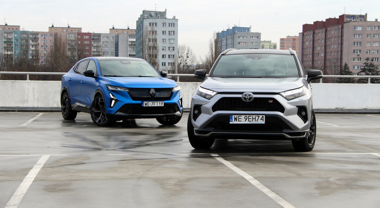 Toyota RAV4 Plug-in Hybrid kontra Renault Rafale E-Tech 4x4 300. Lepszy japoński bestseller czy francuska nowość?