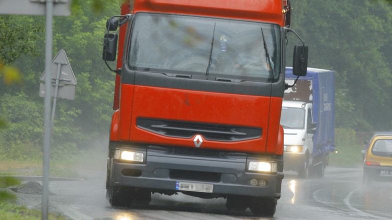 Niedzielny kierowca TIR-a