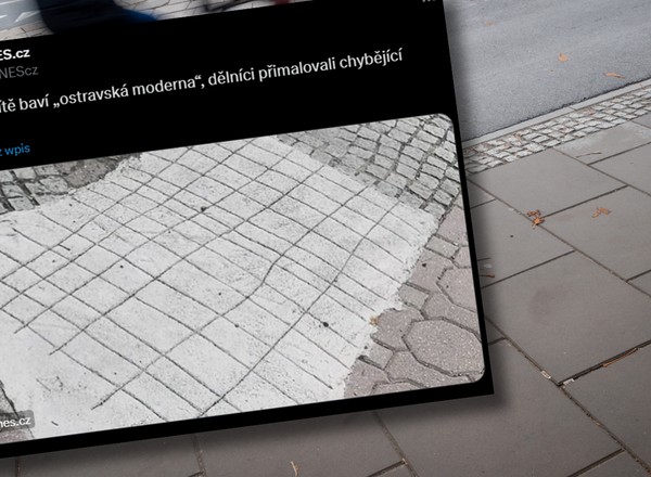 Czescy drogowcy podbili internet. Próbowali "zakamuflować" naprawę