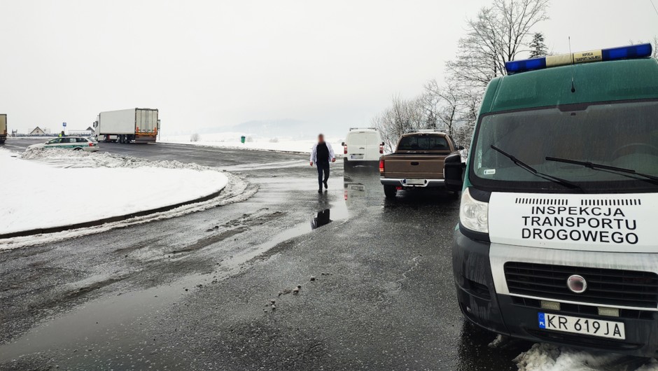 Kontrola ITD – Turecki TIR trafił na parking