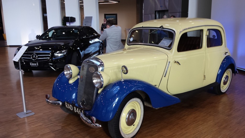 Poprzedniczka Mercedesa klasy E – model 170 V z 1937 roku