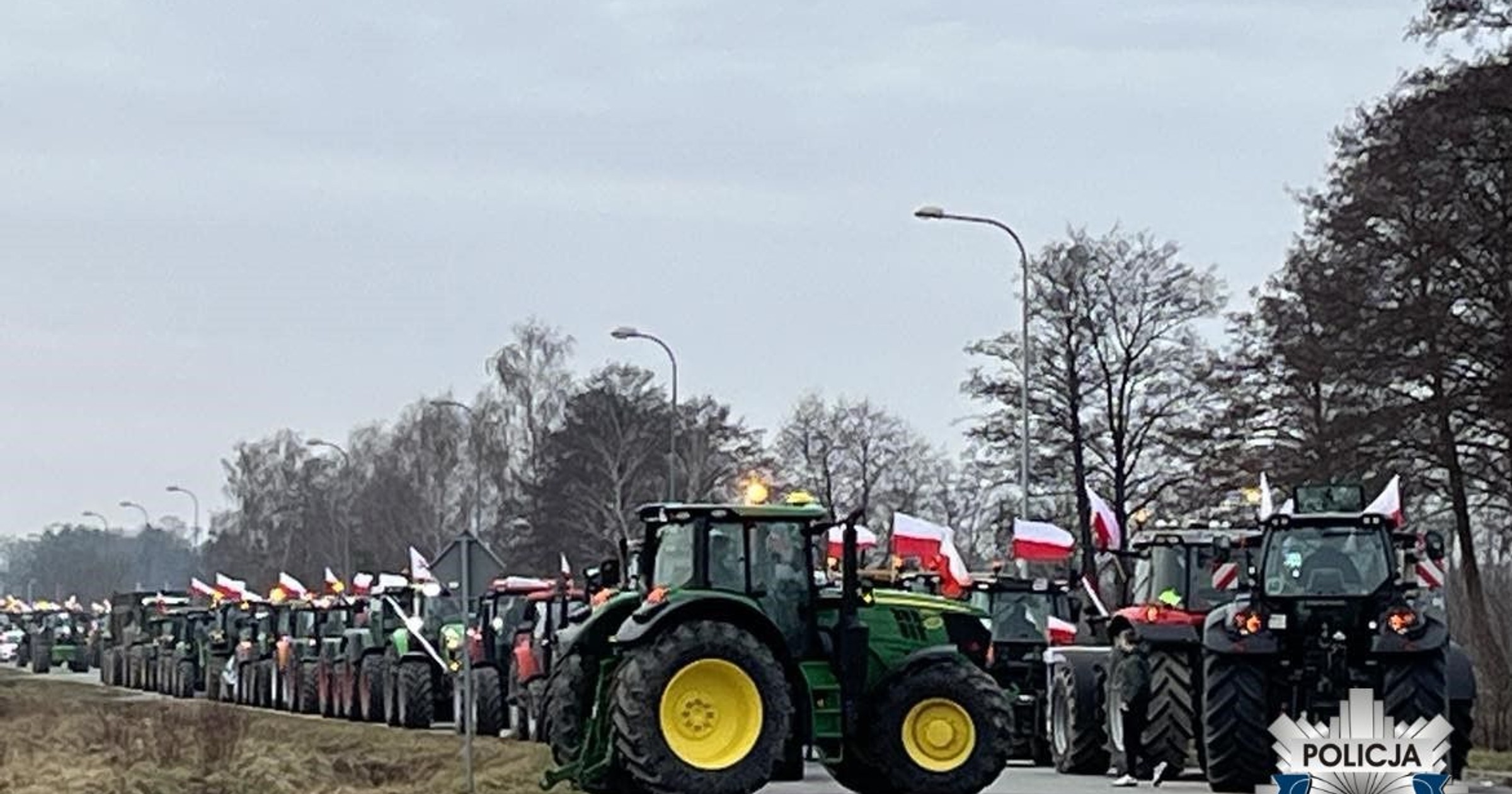 protest rolników