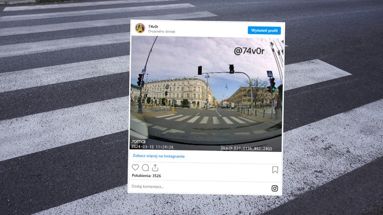 Jarosław Kaczyński niemal wtargnął na jezdnię. Uratowała go przytomność kierowcy i ochroniarz