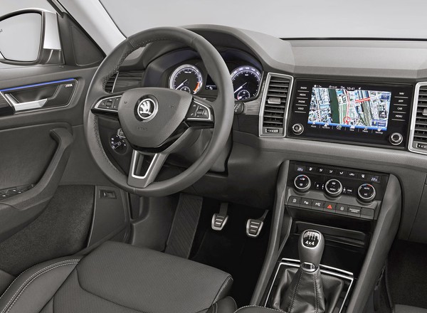Skoda Kodiaq - mamy już zdjęcia wnętrza