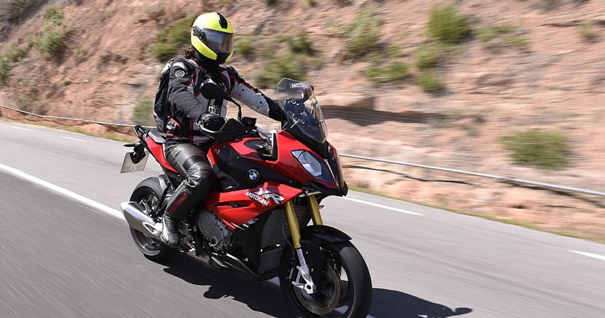 BMW S 1000 XR podczas testu