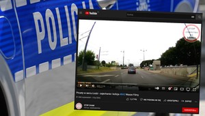 Taksówkarz wykręcił bączka po zajechaniu drogi innemu kierowcy [Nagranie]
