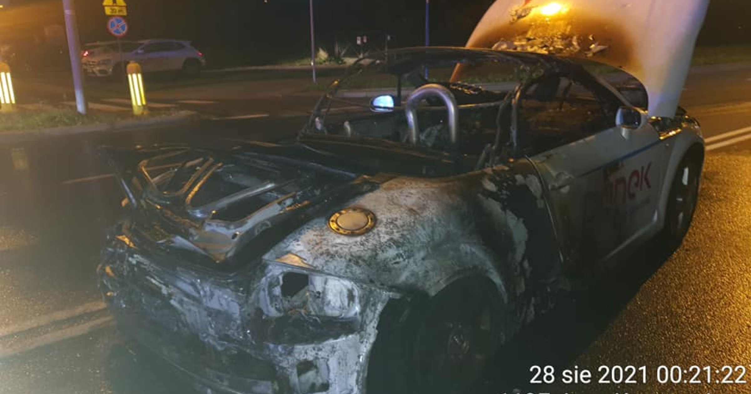 Spalone auto na minuty