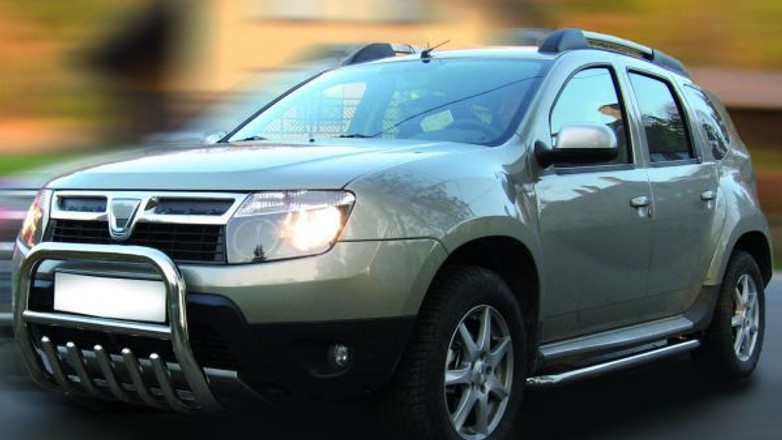 Dacia Duster z pakietem chromowanych elementów