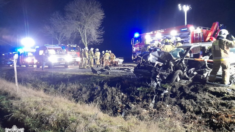 Tragiczny wypadek drogowy w Skarżynku