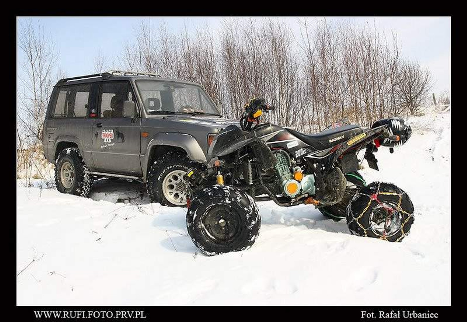 III Zimowa Integracja Kryspinów 2009 - samochody (fotogaleria 2.)