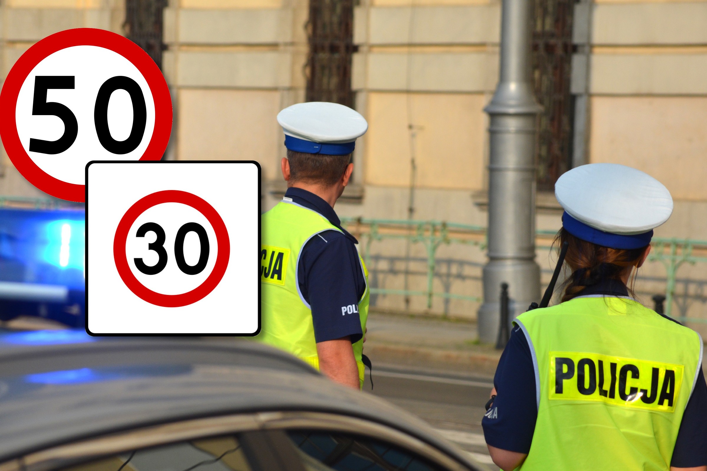 Pan Kamil jechał 50 km na godz. w mieście. Policjanci wypisali mu mandat