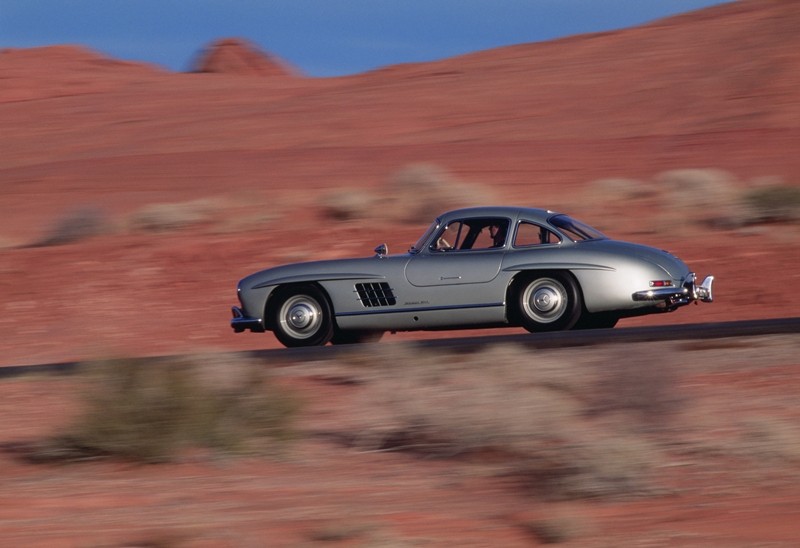 Mercedes 300SL na zdjęciach