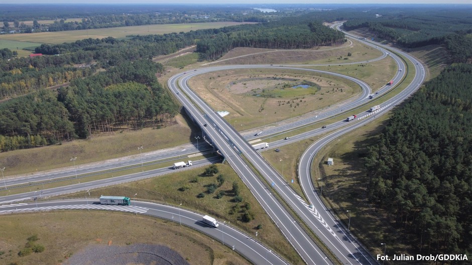 S10 Toruń Południe - połączenie z A1