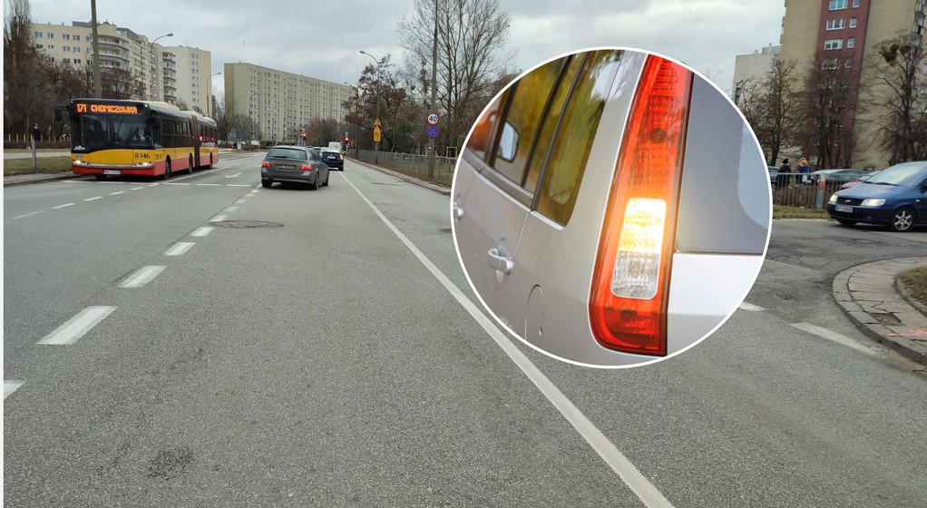 Sam kierunkowskaz nie wystarczy przed skrętem w lewo