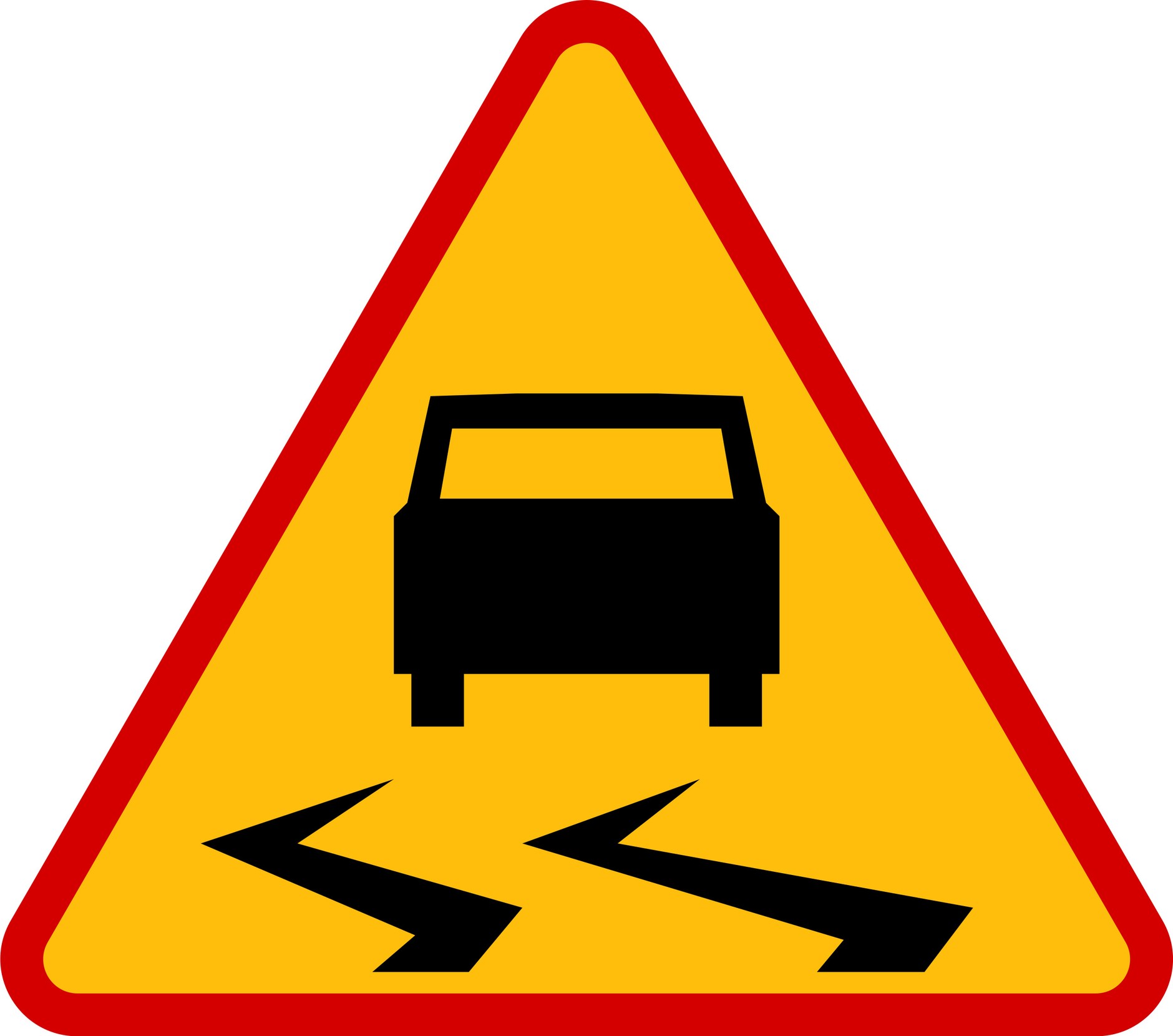 Znak ostrzegawczy A-15