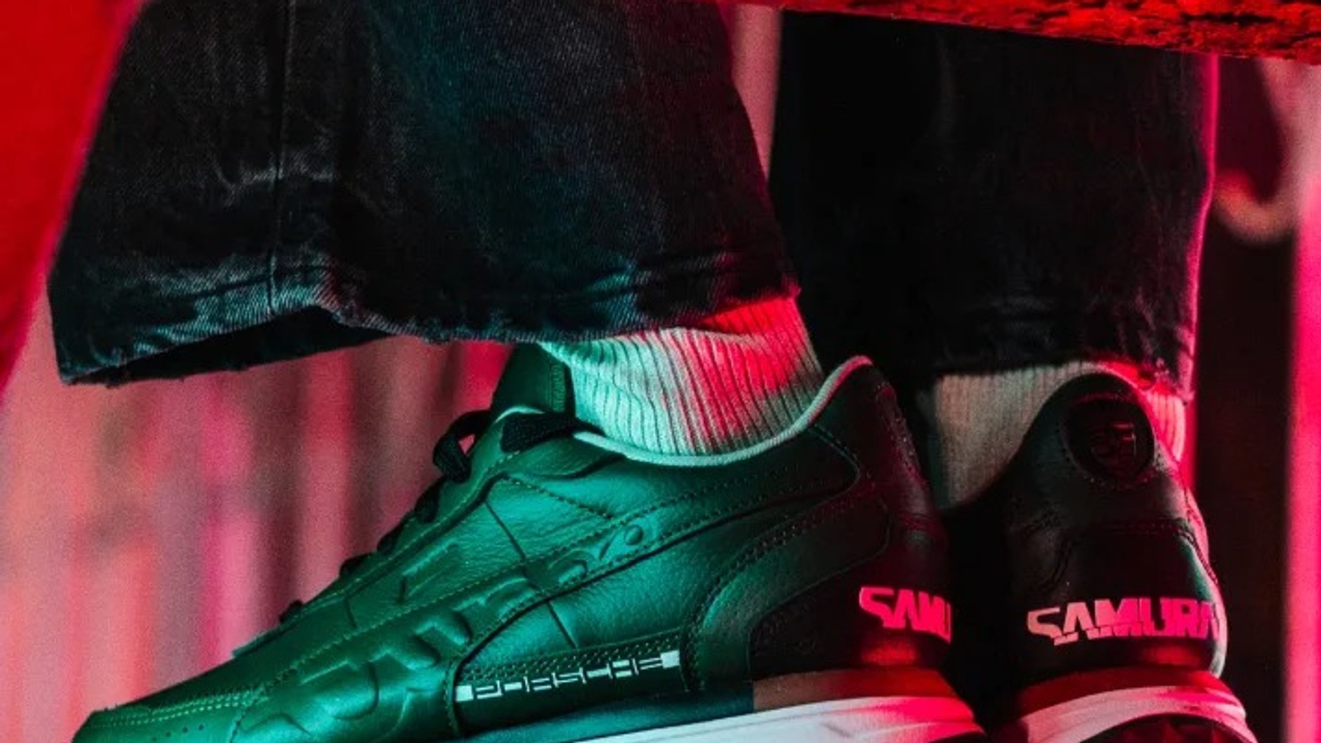 Porsche x PUMA x Cyberpunk 2077