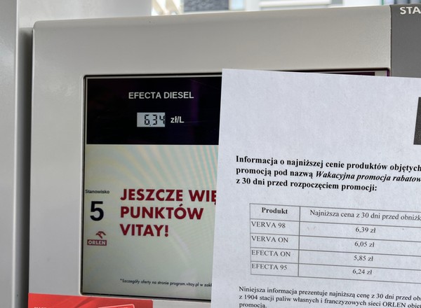 Tankowali, gdy zobaczyli tę kartkę. Cała prawda o promocji na Orlenie