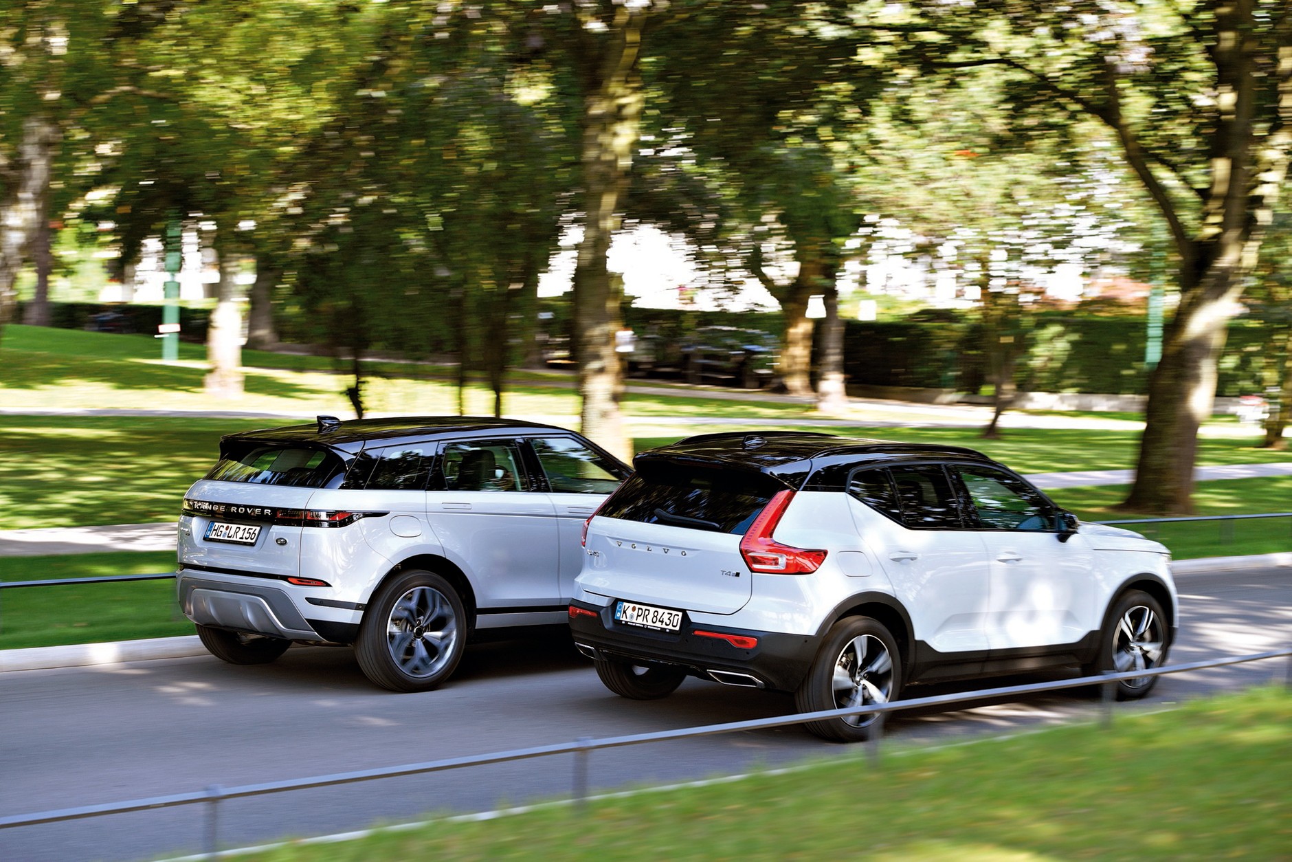 Range Rover Evoque kontra Volvo XC40