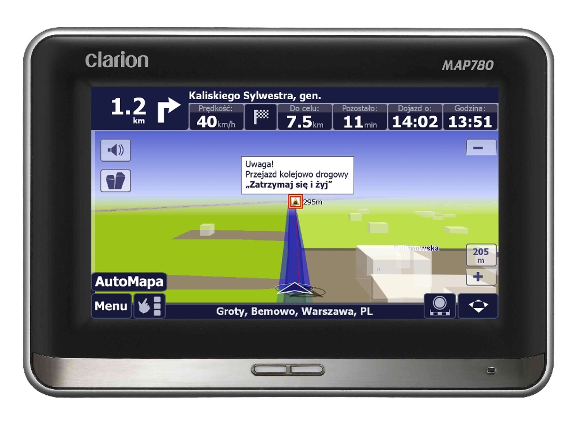 AutoMapa: piąta aktualizacja