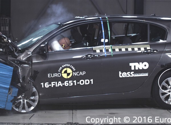 Fiat Tipo nisko oceniony przez Euro NCAP